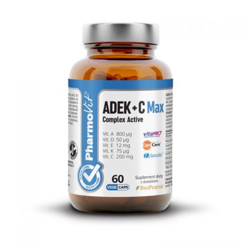 Pharmovit Clean Label Adek C Max Complex Active 60