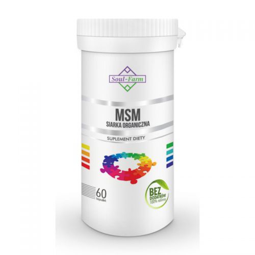 Soul Farm Premium MSM 500 mg 60 k siarka