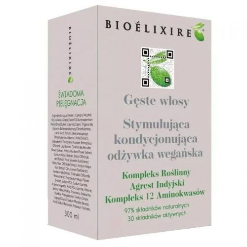Bioelixire Gęste włosy odżywka wegańska 300 ml