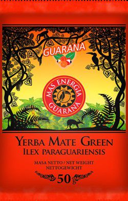 Oranżada Yerba Mate Green Mas Energia Guarana 50 g