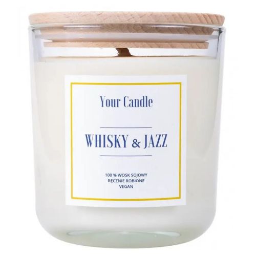 Your Candle Whisky & Jazz świeca zapachowa 210 ml
