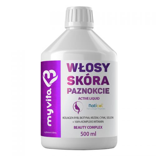 Myvita Włosy, Skóra, Paznokcie Liquid 500 ml