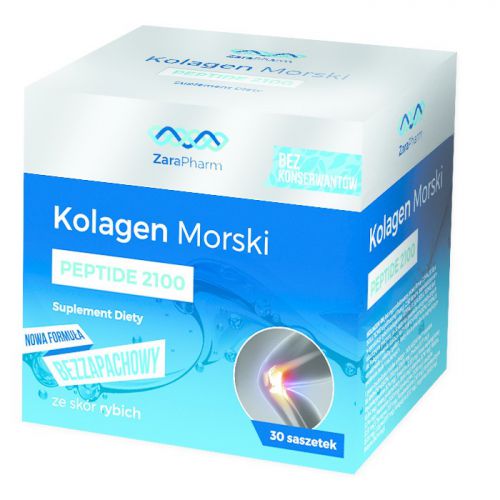 Zarapharm Kolagen Morski Peptide 2100 30 saszetek