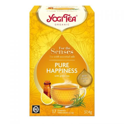 Yogi Tea Herbata Senses Bio 17X2,2 g czysta radość