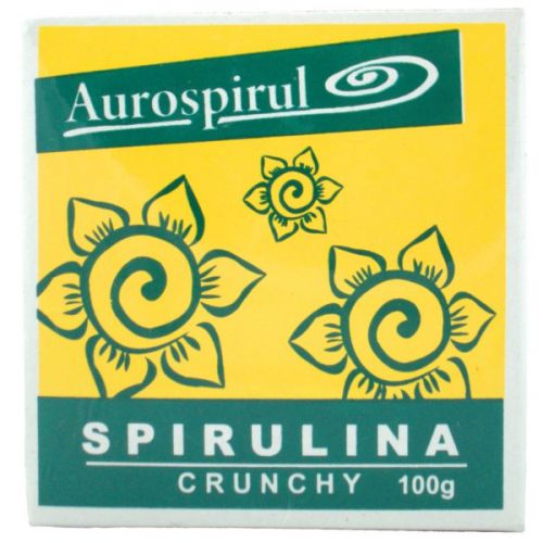 Aurospirul Spirulina Crunchy 100 G oczyszcza
