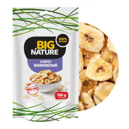 Big Nature Chipsy Bananowe 150 g