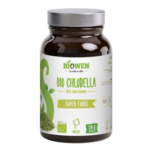 Biowen Bio Chlorella 100% sproszkowana 120 g