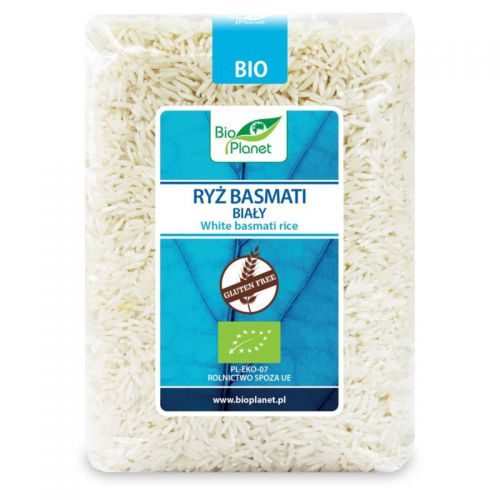 BIO PLANET Ryż basmati biały BIO 1kg