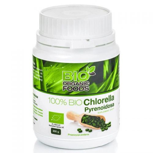 BIO ORGANIC FOOD 100% BIO Chlorella Pyrenoidosa
