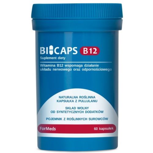 Formeds Bicaps Witamina  B12 60 k układ nerwowy
