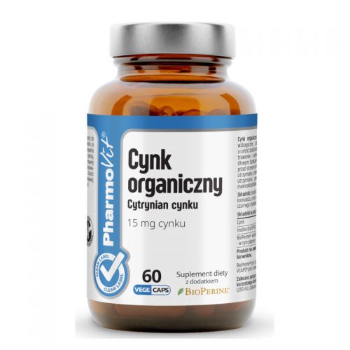 Pharmovit Cynk organiczny cytrynian cynku 60 k