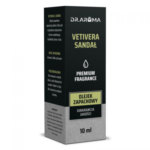 DR.AROMA Olejek VETIVERA & SANDAŁ 10 ML