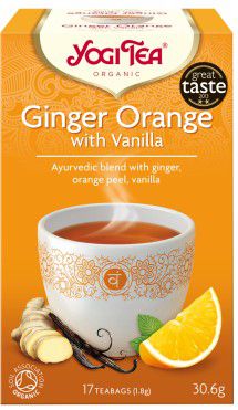Yogi Tea Herbata Ginger Orange Bio 17X1,8G