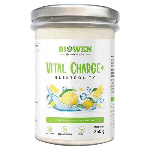 Biowen Elektrolity Vital Charge+ 250 g Cytryna