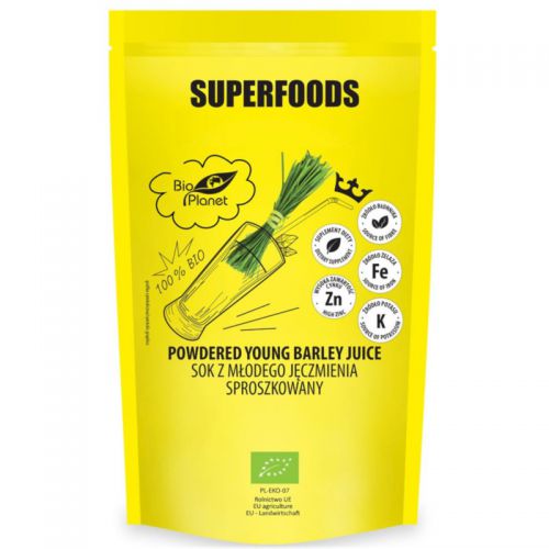 SUPERFOODS SOK Z MŁODEGO JĘCZMIENIA 150 G