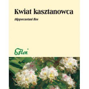 Flos Kasztanowiec Kwiat 50G Wspiera Ukłąd Krążenia