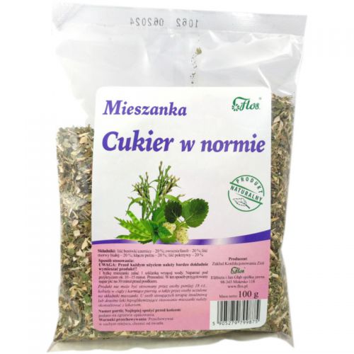 Flos Mieszanka Cukier w normie 100 g