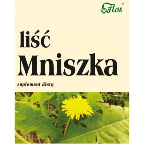 Flos Mniszek Liść 50G Stymuluje Wydzielanie Żółci