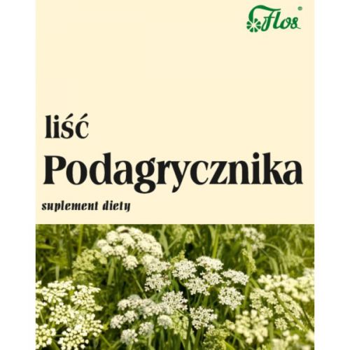 Flos Liść podagrycznika 50g - Działa Uspokajająco