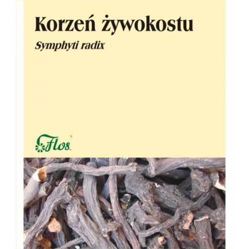 Flos Żywokost korzeń 50G Łagodzi bóle kręgosłupa