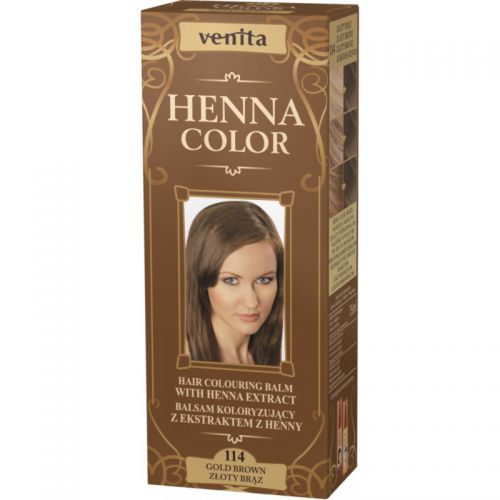 Venita Henna Color Balsam Nr 114 Gold Brown