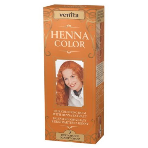 Venita Henna Color Balsam Nr 3 Fiery Orange