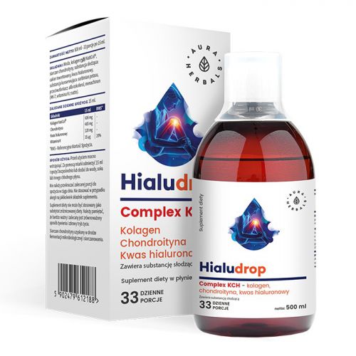 Aura Herbals Hialudrop Complex KCH 500 ml kolagen