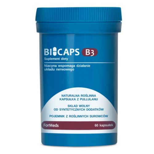 Formeds Bicaps Witamina  B3 60 k układ nerwowy