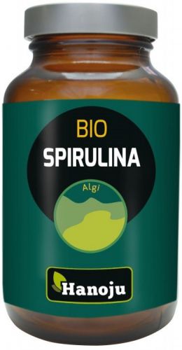 Hanoju Spirulina Bio 400 mg 300 T Alga morska