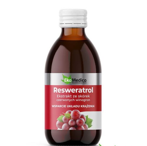 Ekamedica Resweratrol 250 ml krążenie