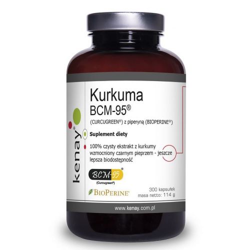 Kenay Kurkuma Bcm-95 300 k odporność
