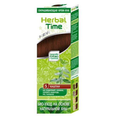 Herbal Time Naturalna Henna KASZTAN 75 ml