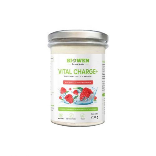 Biowen Elektrolity Vital Charge+ 250 g Malina