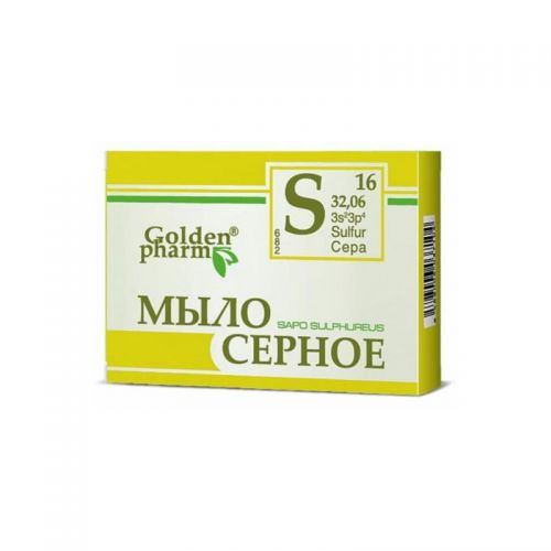 Golden Pharm Mydło w kostce siarkowe 70 g