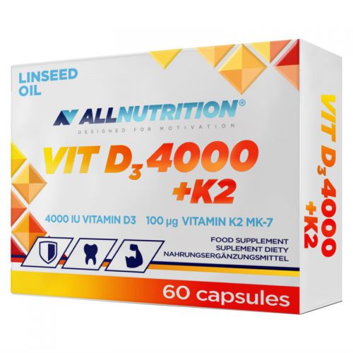 Allnutrition Witamina  D3 4000  K2 60 k odporność