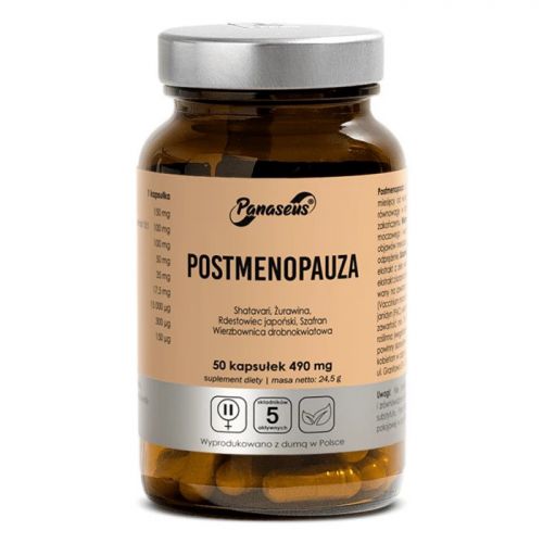 Panaseus Postmenopauza 50  k dla kobiet