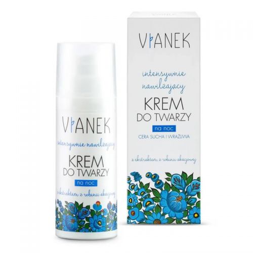 Vianek Nawilżający Krem do twarzy noc 50 ml