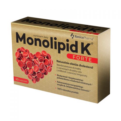 Monolipid K 30 k. FORTE - XenicoPharma  -  na cholesterol. Super cena!