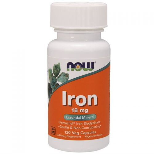 Now Foods Iron 18 mg  120 K