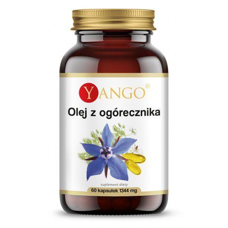 Yango Olej Z Ogórecznika 60 k kwas linolenowy GLA