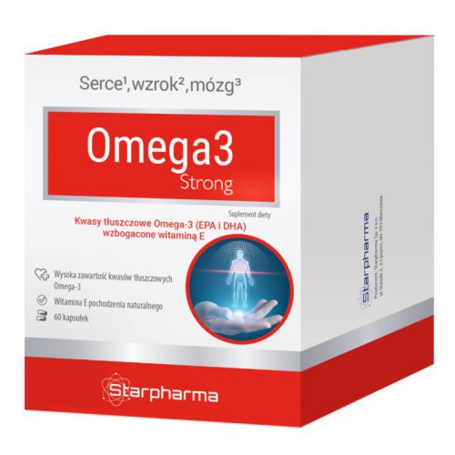 Starpharma Omega 3 Forte 60 k kwasy tłuszczowe