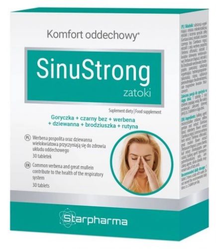 Starpharma SinuStrong Zatoki 30 tabletki