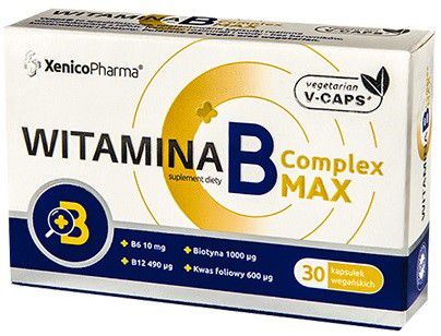 Xenicopharma Witamina B Complex Max 30 Kap