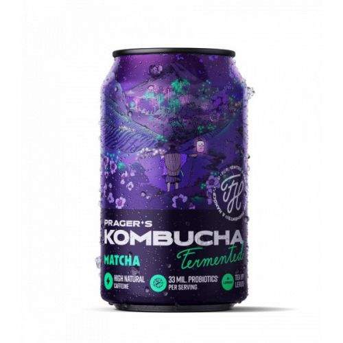 Premium Rosa Kombucha Matcha 330 ml
