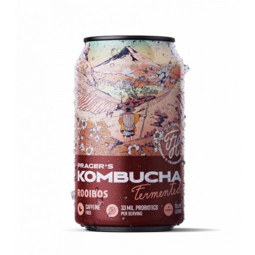 Premium Rosa Kombucha Rooibos 330 ml