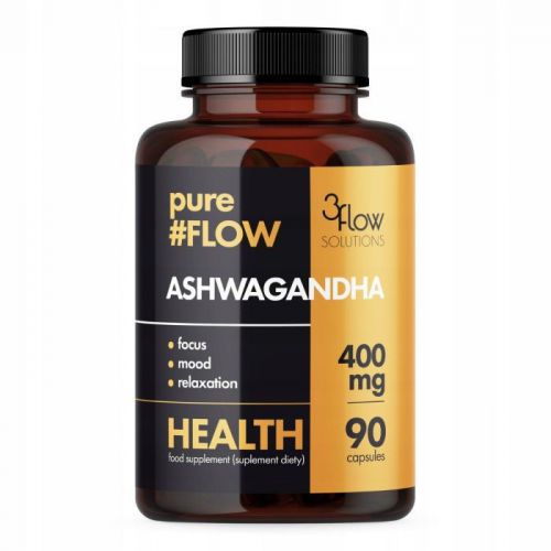 pureFLOW Ashwaganda 400 mg 90 k.