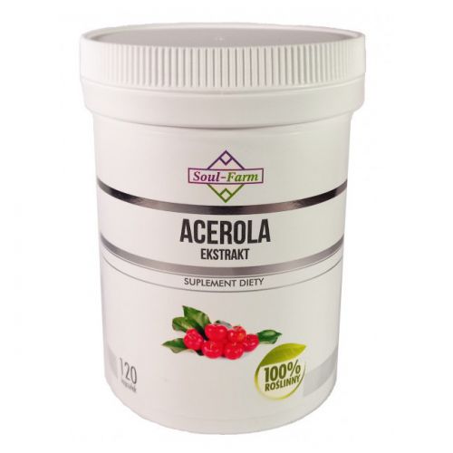Soul Farm Premium Acerola Ekstrakt 600 mg 120 k