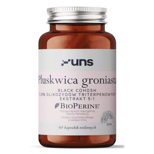 UNS Pluskwica groniasta + BioPerine 60 k