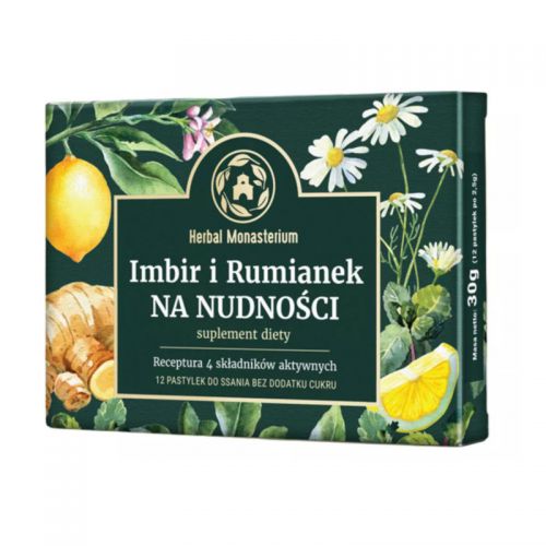 Herbal Monasterium Imbir I Rumianek na nudności