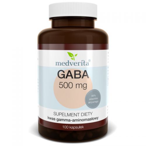 Medverita Gaba 500 mg 100 k obniża kortyzol